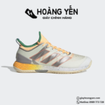 Giày Tennis Adidas Nam ADIZERO UBERSONIC 4 chính hãng | Mới Ra 2023 | Off White / Acid Orange