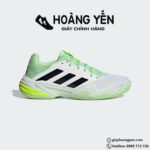 Giày Tennis Nam Adidas BARRICADE 13 Chính Hãng Mới Ra 2024 | Trắng Xanh