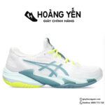 Giày Tennis Nữ Asics Court FF3 NOVAK Chính hãng Mới Ra | Trắng Xanh