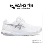 Giày Tennis Asics Nữ GEL RESOLUTION 9 Mới Ra 2024 | Giày Tennis Chính Hãng | White