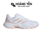 Giày Tennis Nữ Adidas Courtjam Control 3 - Trắng Hồng 2024