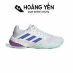 Giày Tennis Nữ Adidas BARRICADE 13 Chính Hãng 2024 - Trắng Xanh