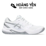 Giày Tennis Asics Nữ Gel Dedicate 8 Chính Hãng | Trắng Bạc