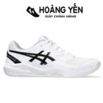 Giày Tennis Asics Nam Gel Dedicate 8 Chính Hãng | Trắng Đen