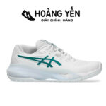Giày Tennis Asics Nữ GEL RESOLUTION X - Chính Hãng 2025 | Trắng Xanh