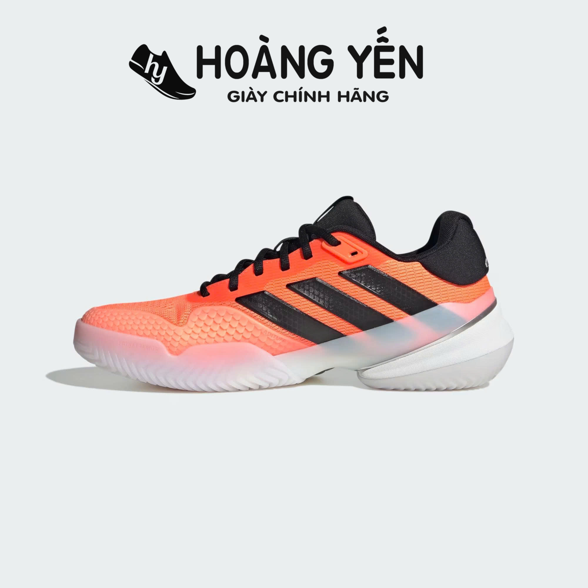 Giày Tennis Nam Adidas BARRICADE 14 Cam - JS1927