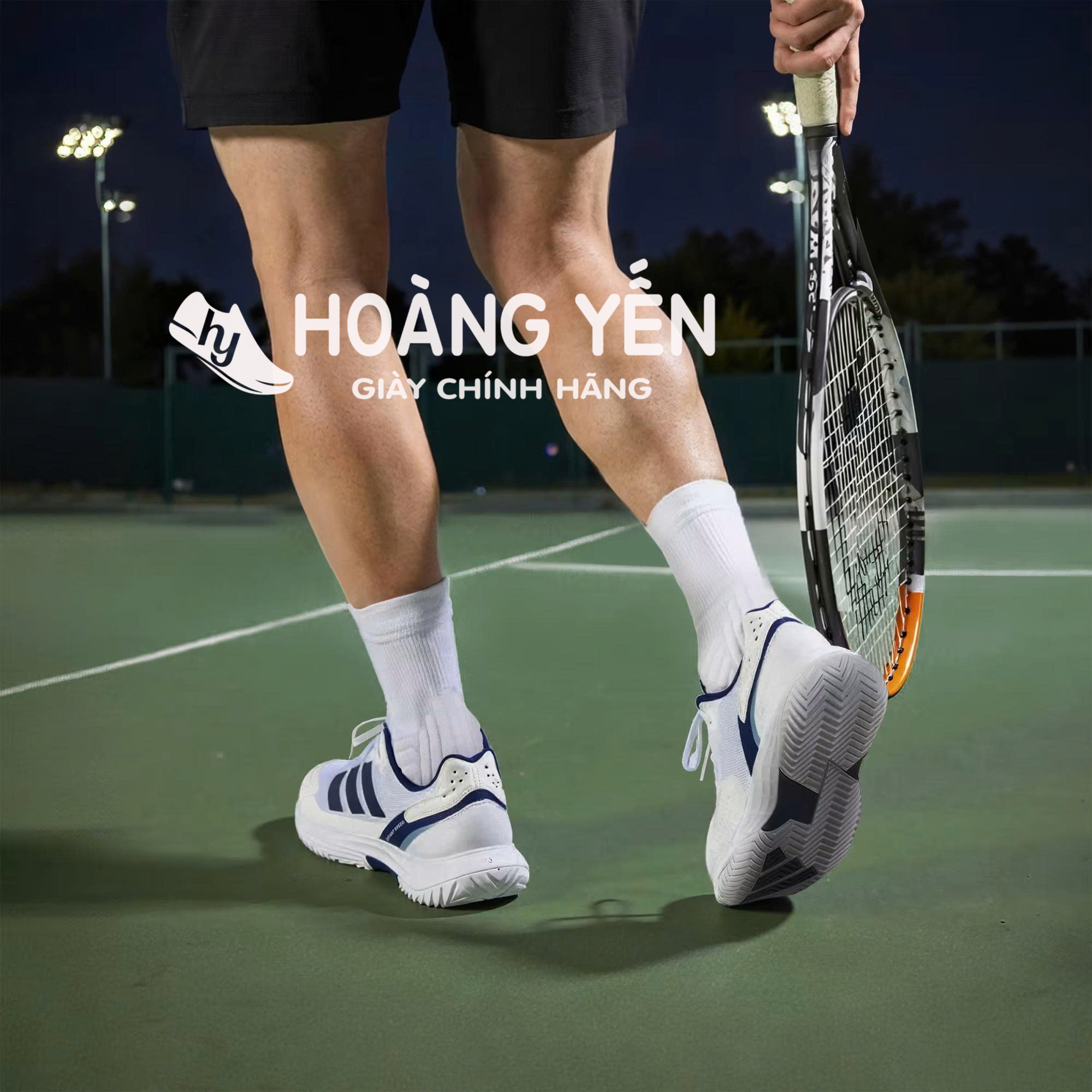 Giày Tennis Adidas Nam Defiant Speed 2 Chính Hãng - JR1746