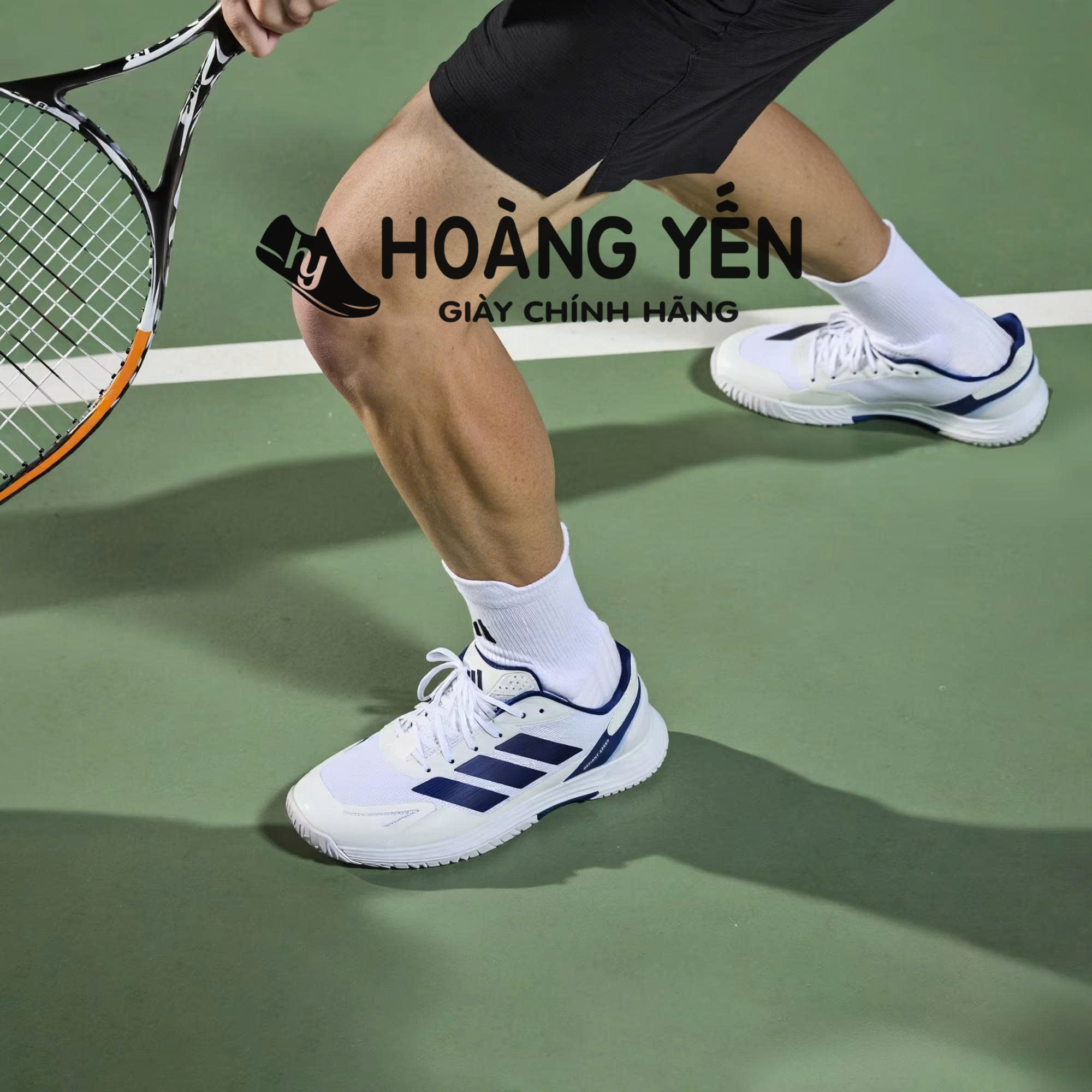 Giày Tennis Adidas Nam Defiant Speed 2 Chính Hãng - JR1746