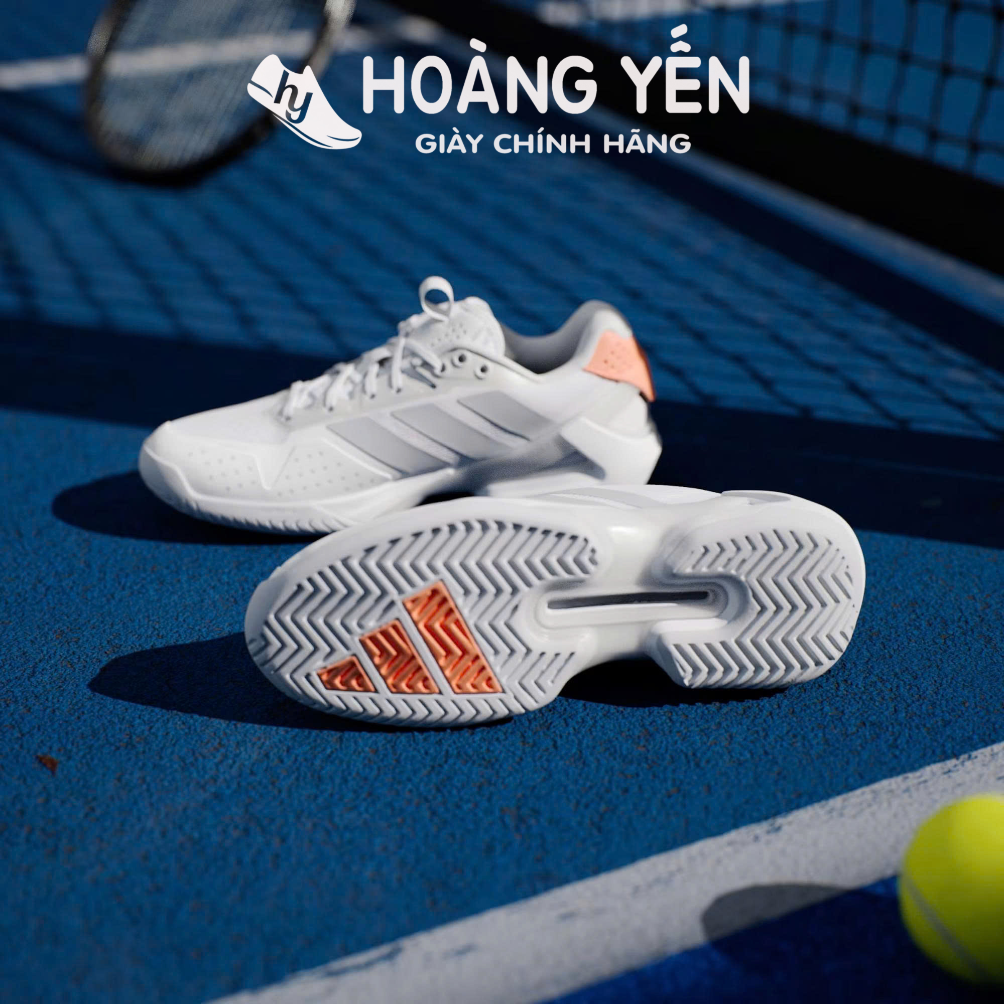 Giày Tennis Adidas Nữ ADIZERO UBERSONIC 5 - JR1755