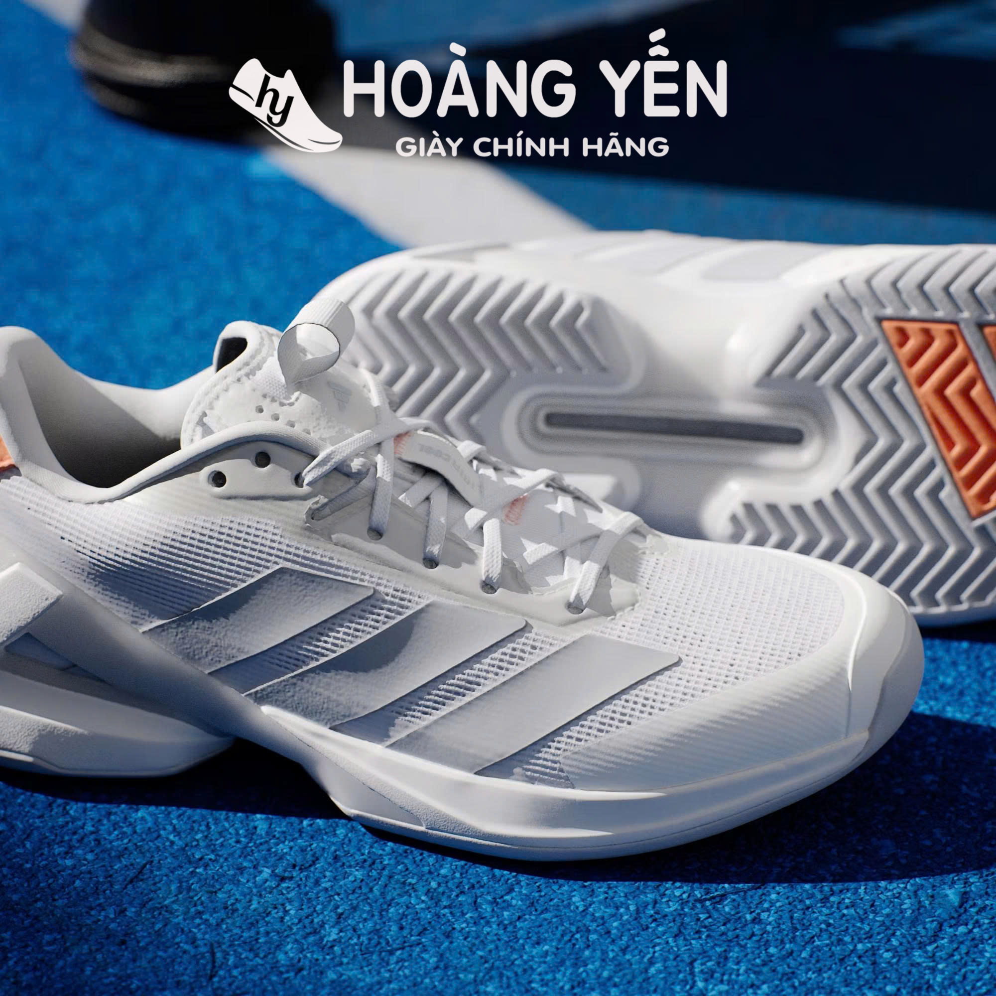 Giày Tennis Adidas Nữ ADIZERO UBERSONIC 5 - JR1755