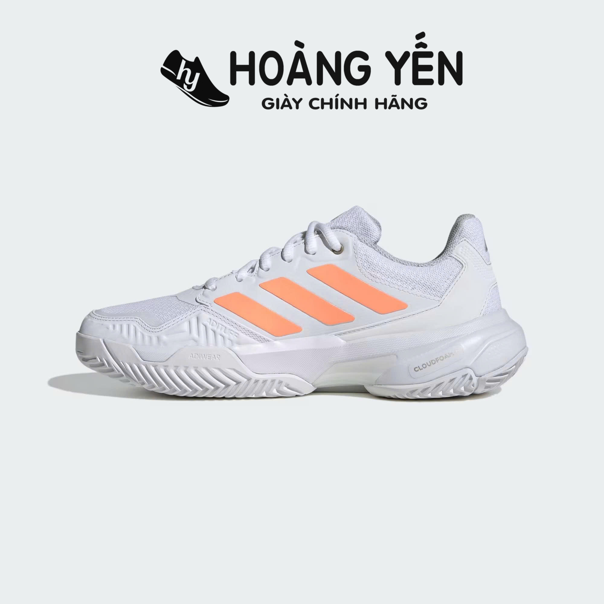 Giày Tennis Nữ Adidas Courtjam Control 3 - JR1788