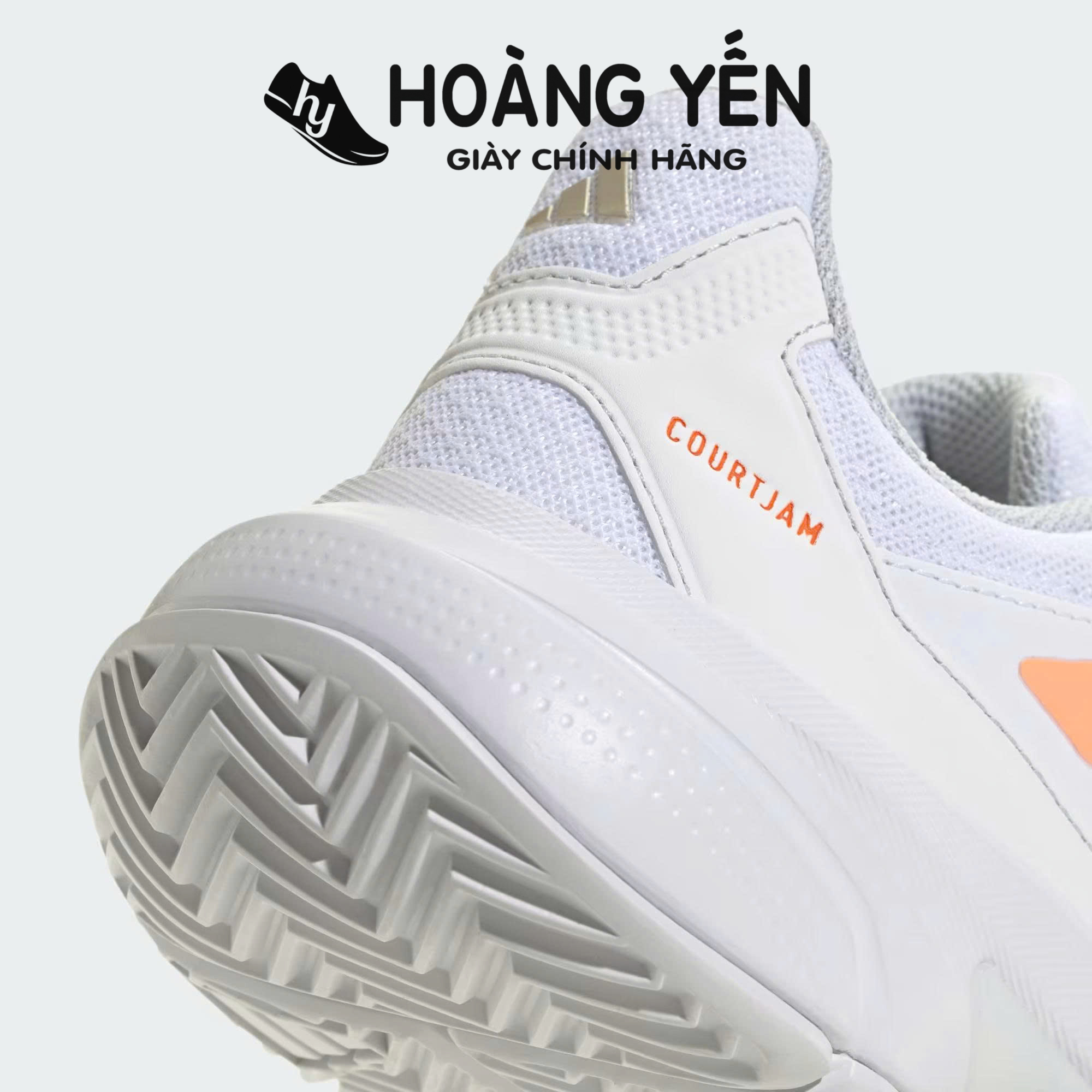 Giày Tennis Nữ Adidas Courtjam Control 3 - JR1788