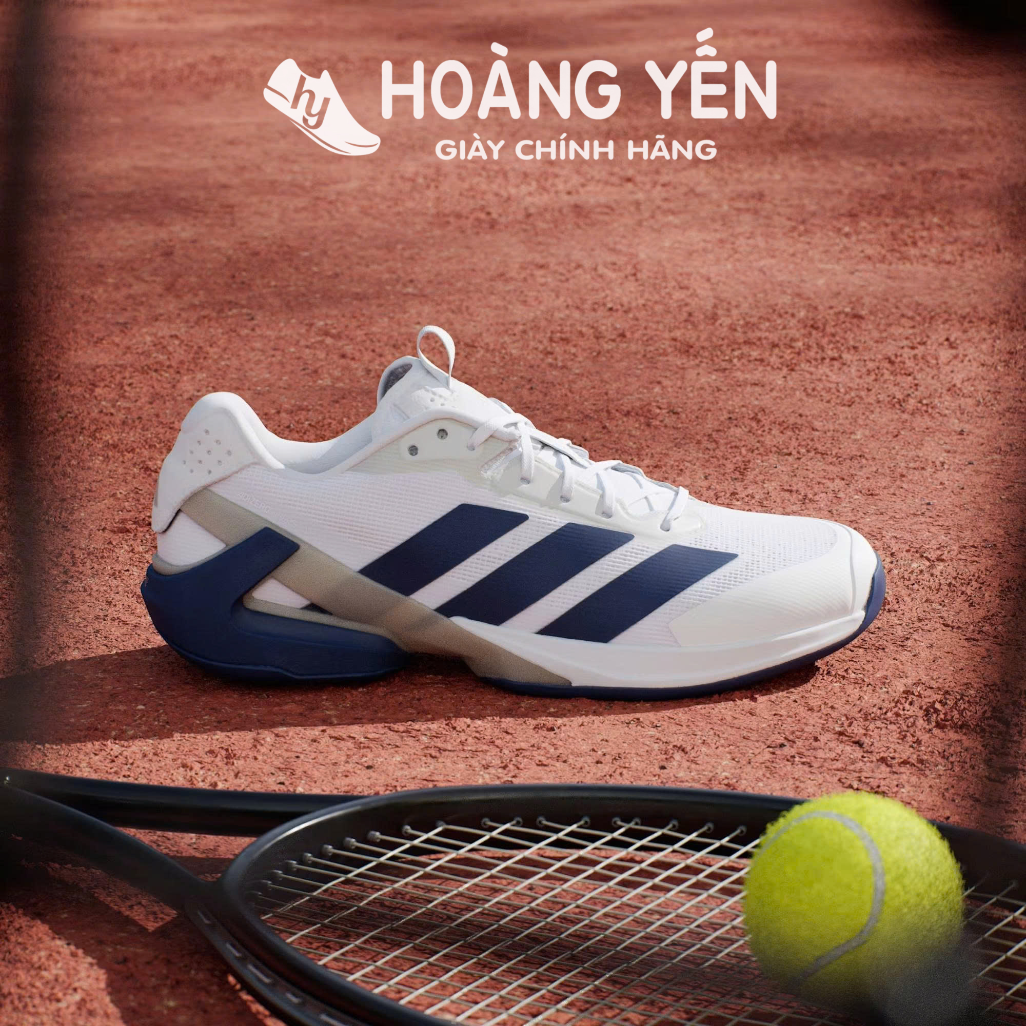 Giày Tennis Adidas Nam ADIZERO UBERSONIC 5 - JR1736