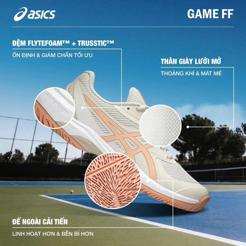 Giày Tennis Pickleball Asics Nữ Game FF | 1042A281.250